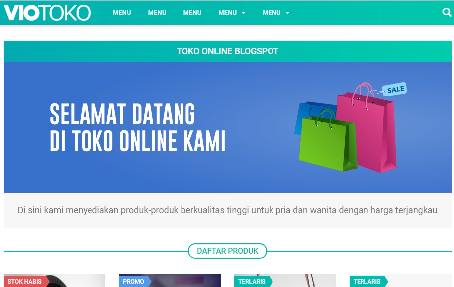 Detail Template Jualan Online Nomer 3