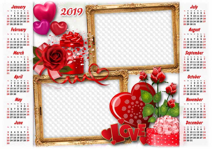 Detail Template Kalender 2019 Psd Gratis Nomer 13