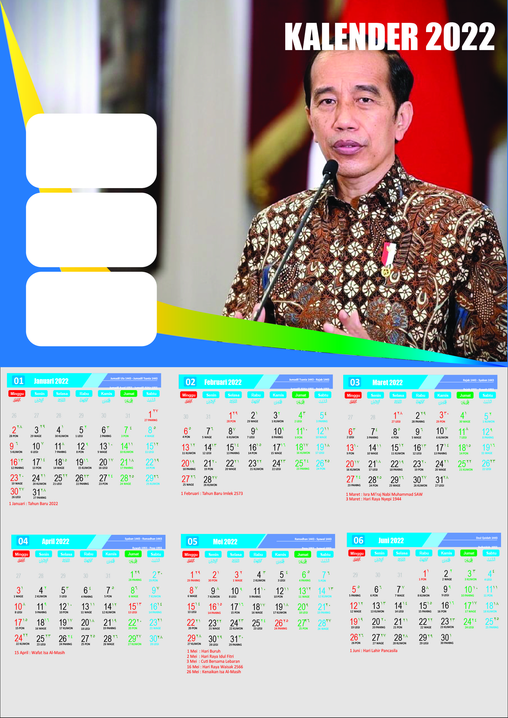 Detail Template Kalender 2019 Psd Gratis Nomer 26