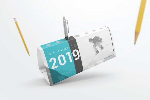 Detail Template Kalender 2019 Psd Gratis Nomer 28