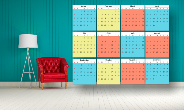 Detail Template Kalender 2019 Psd Gratis Nomer 34