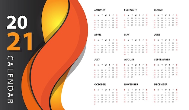 Detail Template Kalender 2019 Psd Gratis Nomer 37