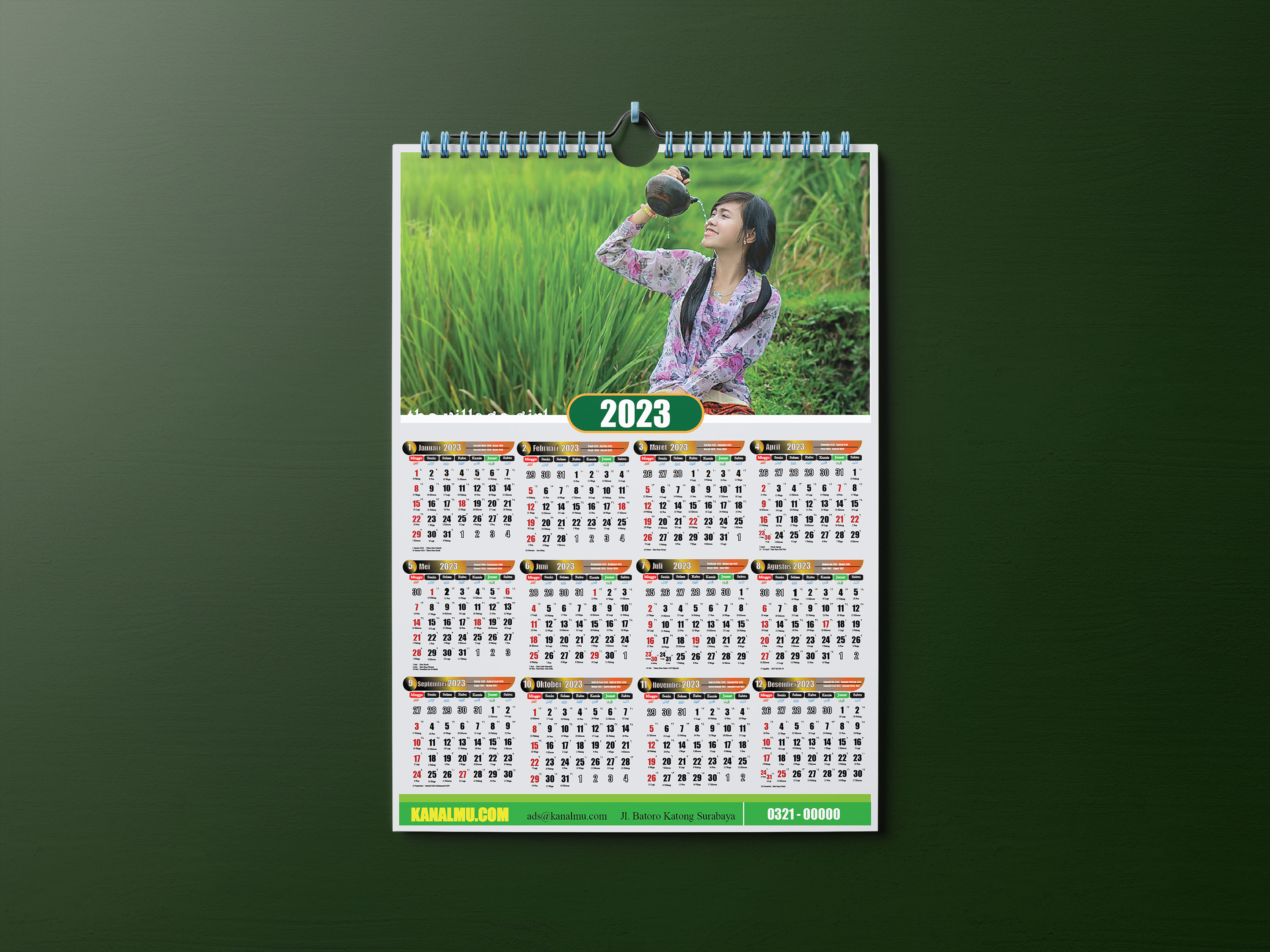 Detail Template Kalender 2019 Psd Gratis Nomer 40
