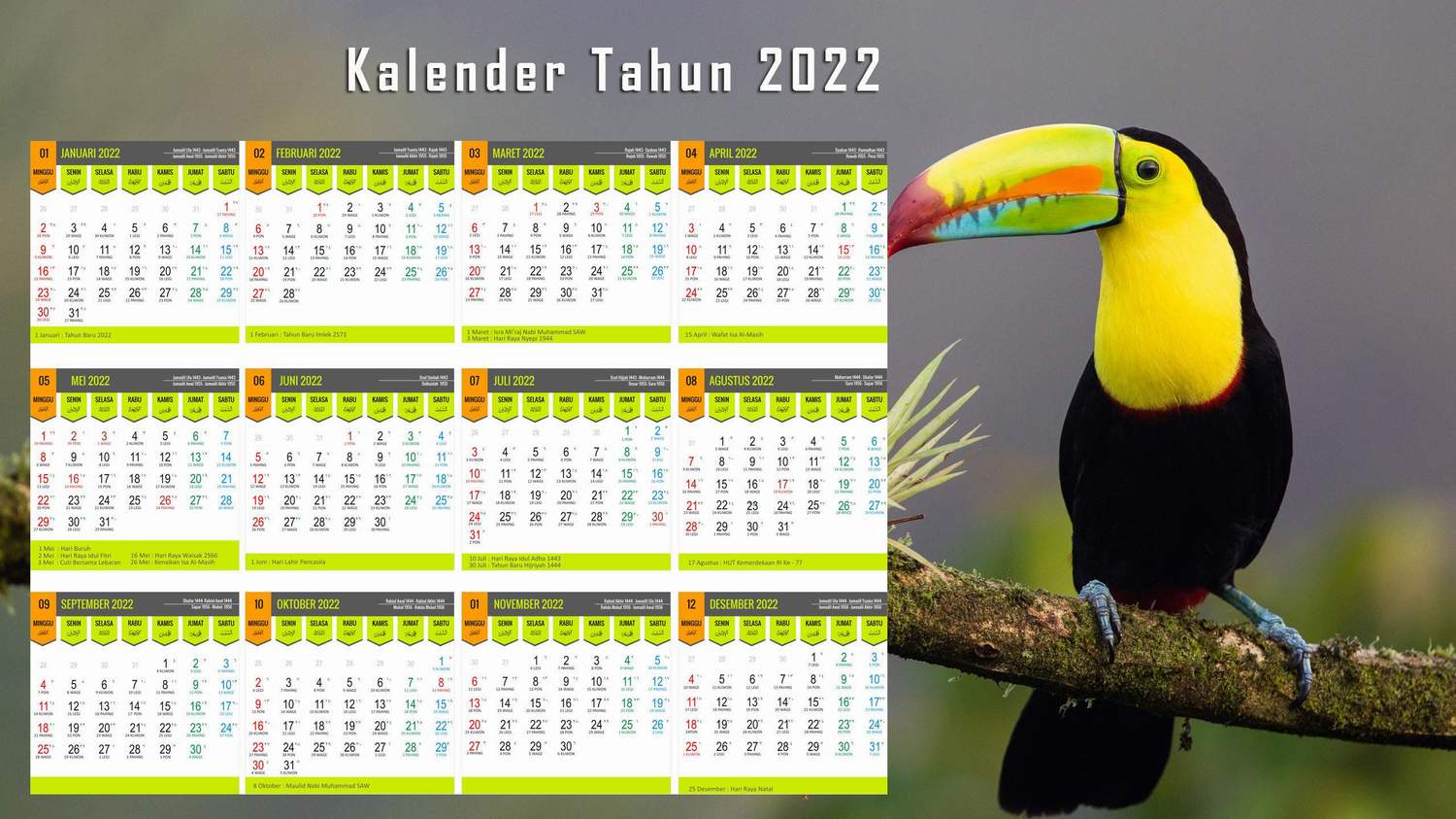 Detail Template Kalender 2019 Psd Gratis Nomer 49