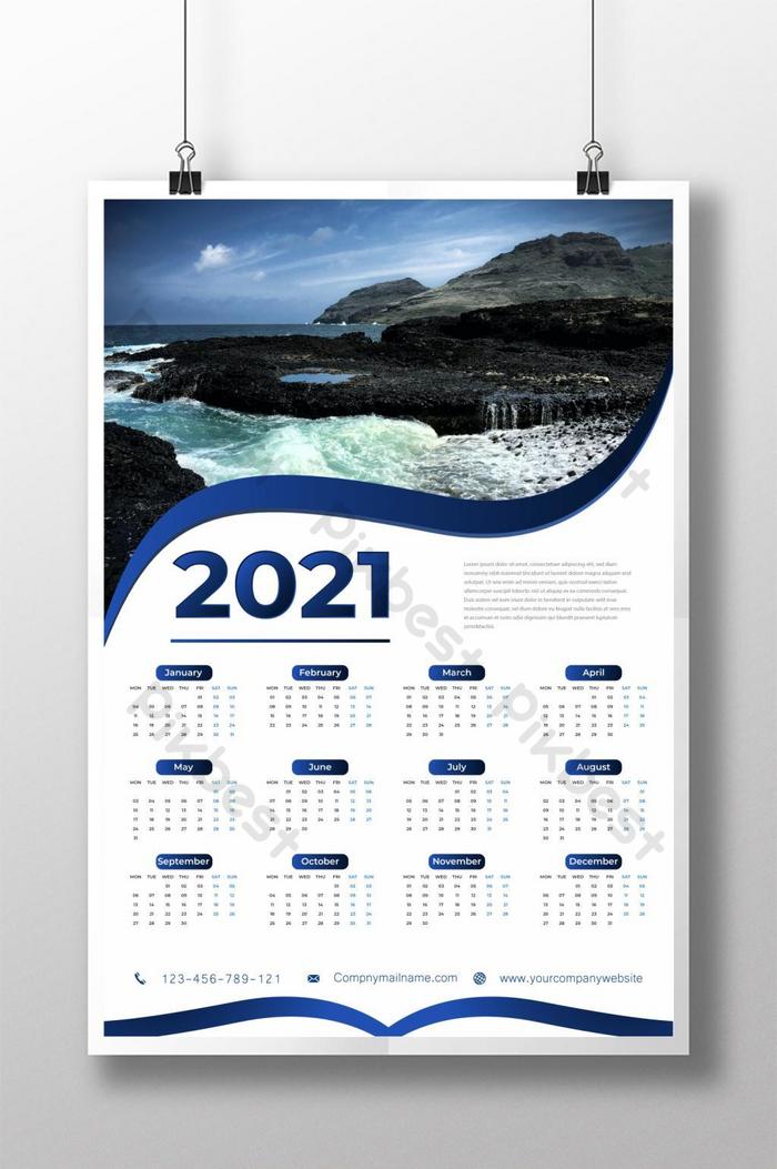 Detail Template Kalender 2021 Nomer 30