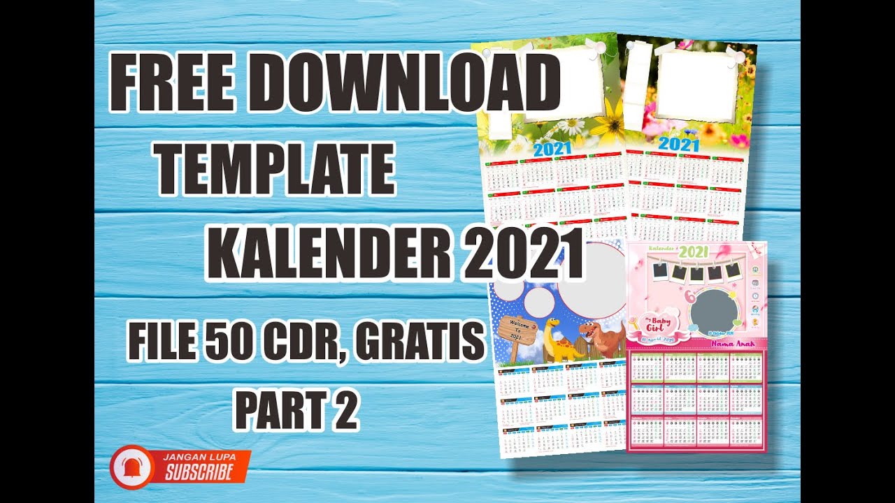 Detail Template Kalender 2021 Nomer 47