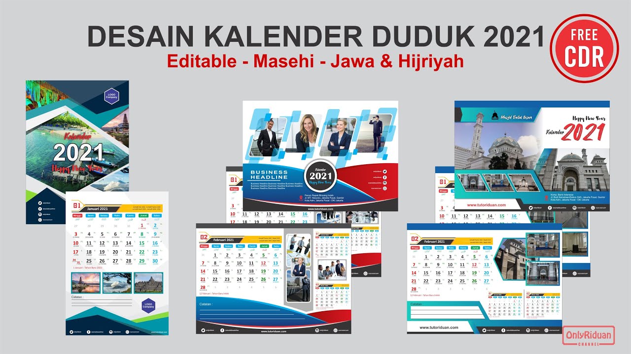 Template Kalender Duduk - KibrisPDR