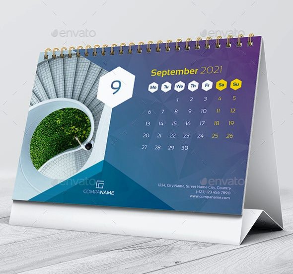 Detail Template Kalender Duduk Nomer 3