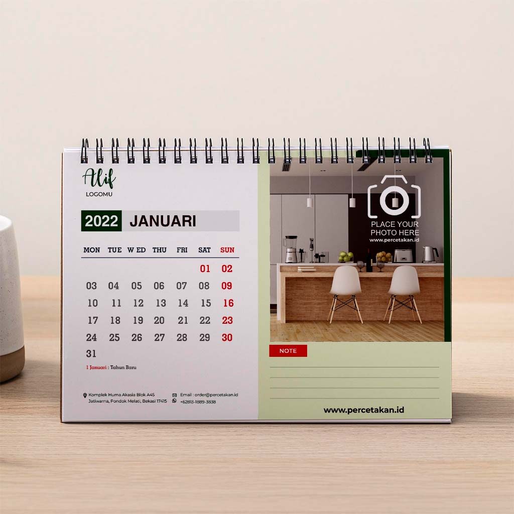 Detail Template Kalender Duduk Nomer 57