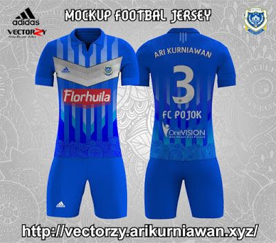 Detail Template Kaos Bola Nomer 48