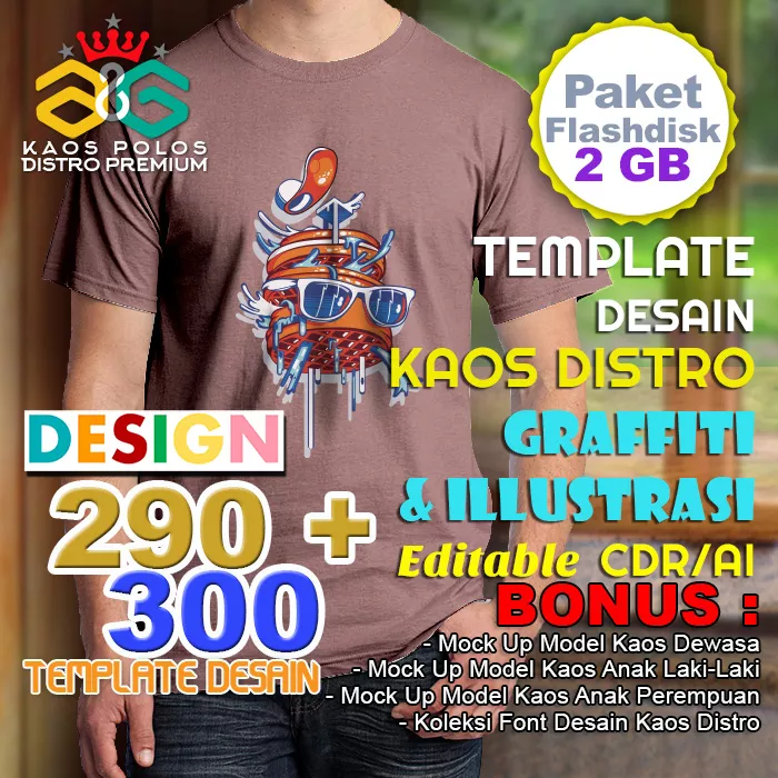 Detail Template Kaos Cdr Nomer 37