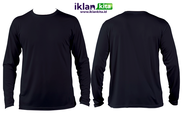 Detail Template Kaos Polos Hitam Depan Belakang Nomer 31