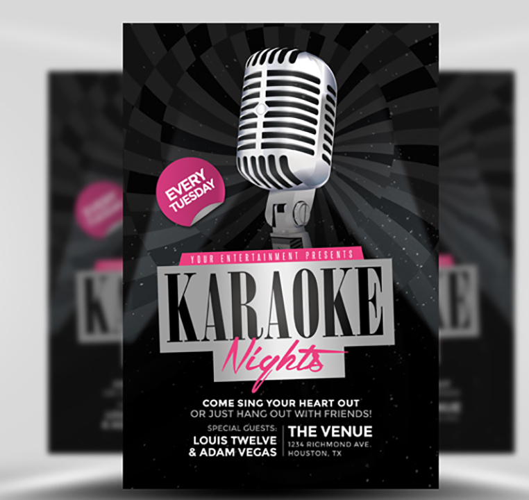 Detail Template Karaoke Flyer Nomer 13