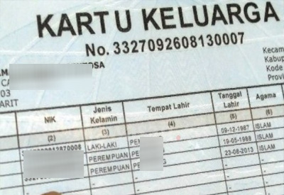 Detail Template Kartu Keluarga Nomer 29