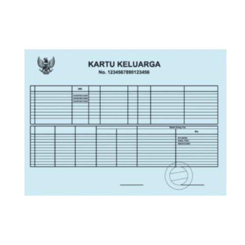 Detail Template Kartu Keluarga Nomer 33