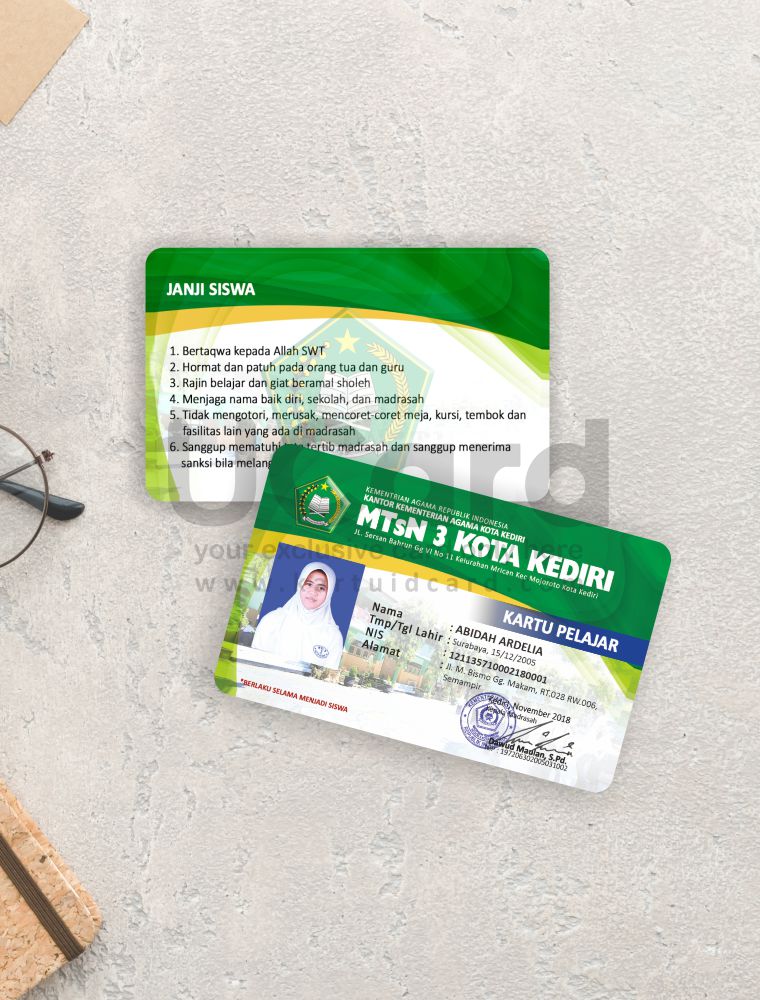Detail Template Kartu Pelajar Nomer 29