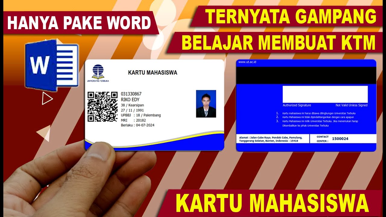 Detail Template Kartu Pelajar Nomer 47