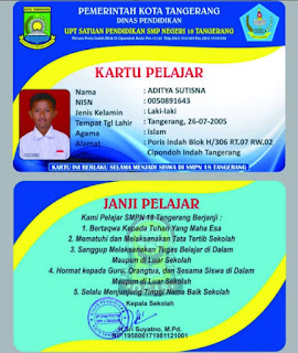 Detail Template Kartu Pelajar Nomer 8