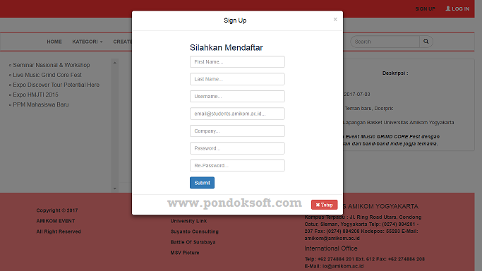 Detail Template Kasir Bootstrap Nomer 38