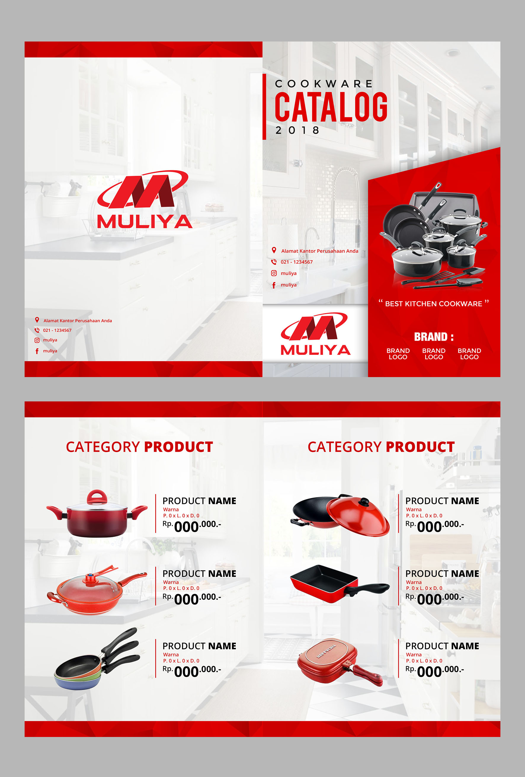 Template Katalog Produk Template Katalog Produk