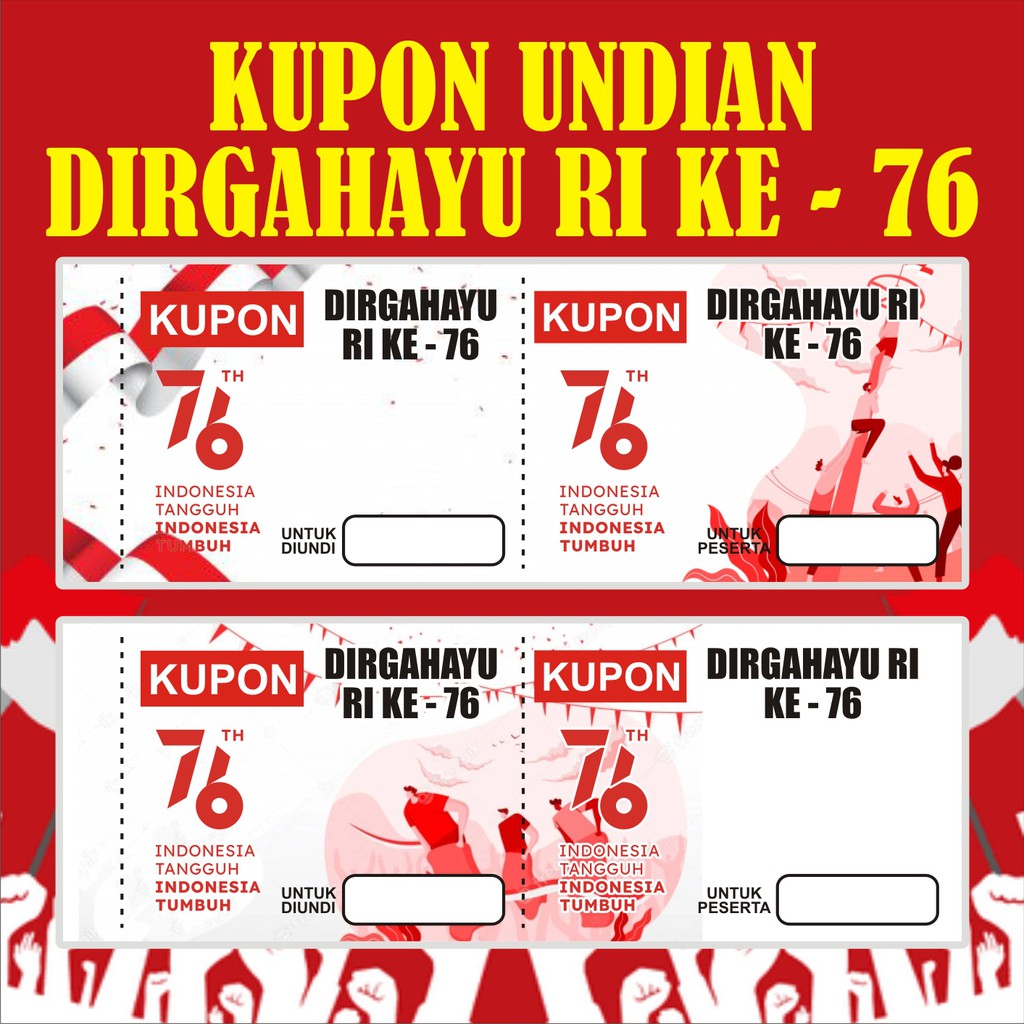 Download Template Kupon Jalan Sehat Nomer 3