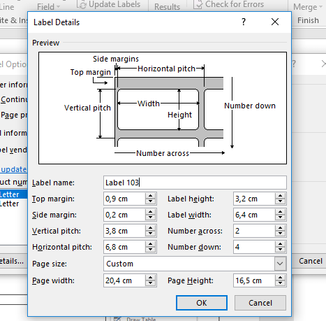 Template Label 103 - KibrisPDR