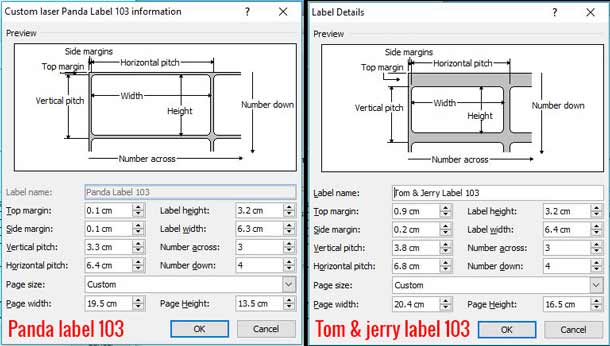 Detail Template Label 103 Nomer 7