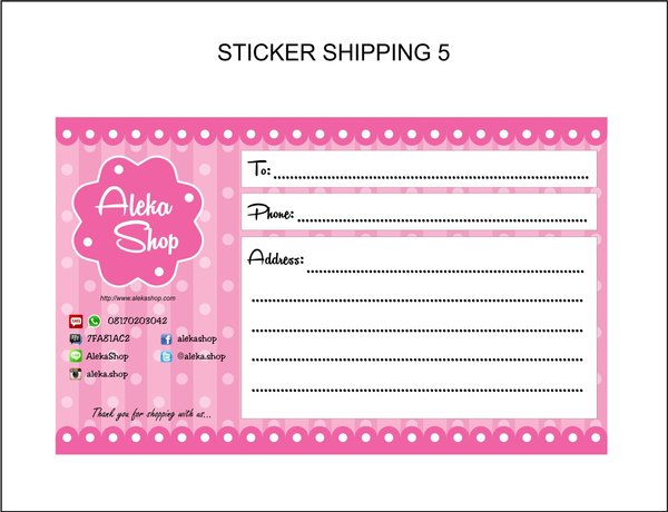 Detail Template Label Olshop Nomer 24