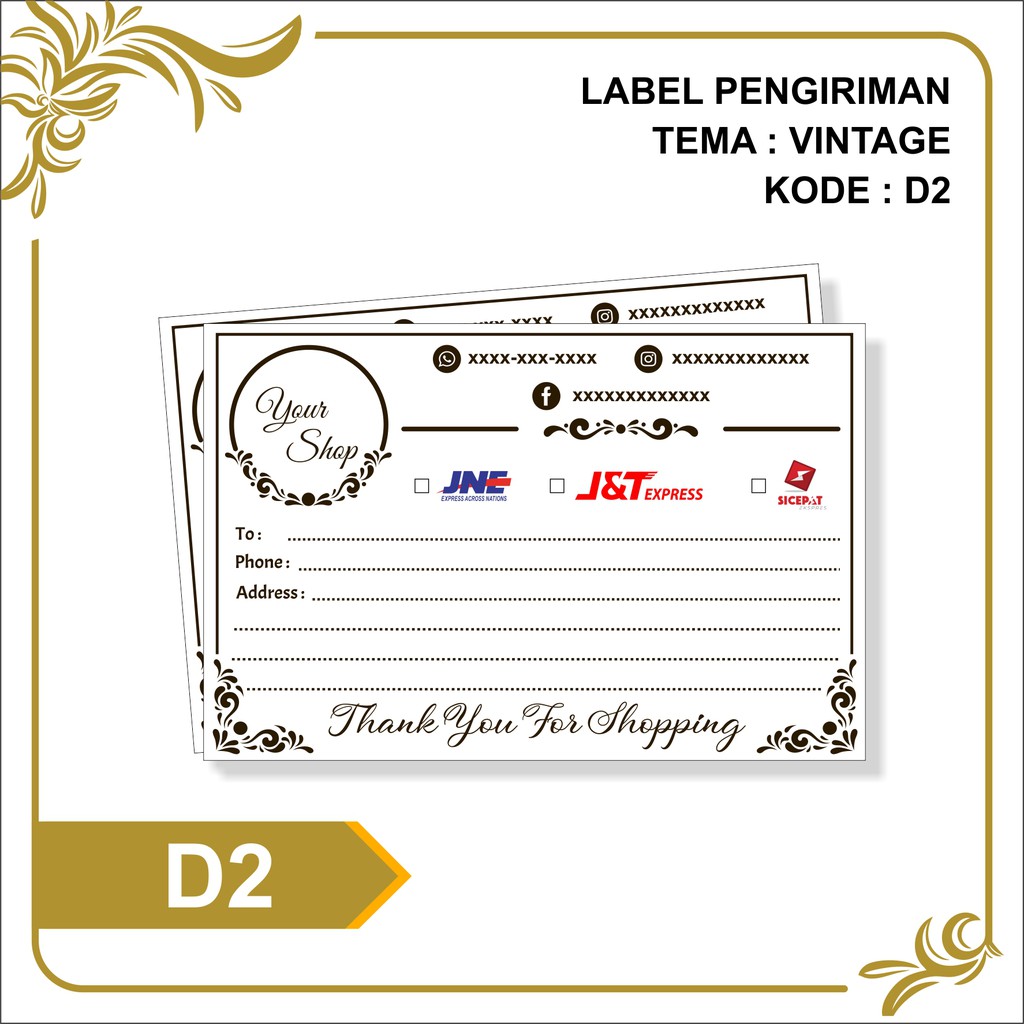 Detail Template Label Olshop Nomer 31