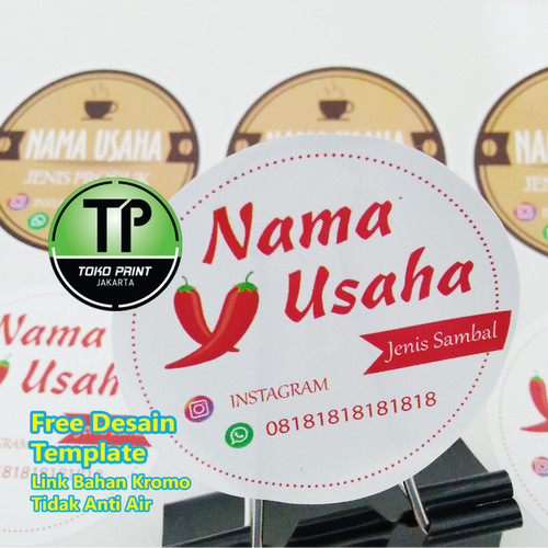 Detail Template Label Produk Nomer 20