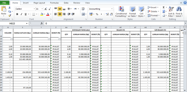 Detail Template Laporan Keuangan Excel Nomer 5