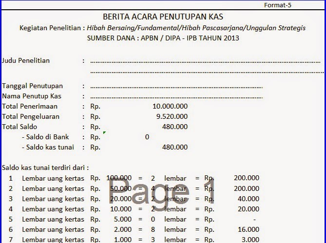 Detail Template Laporan Keuangan Excel Nomer 52