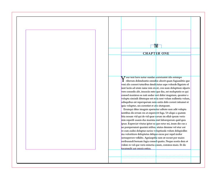 Detail Template Layout Book Nomer 25