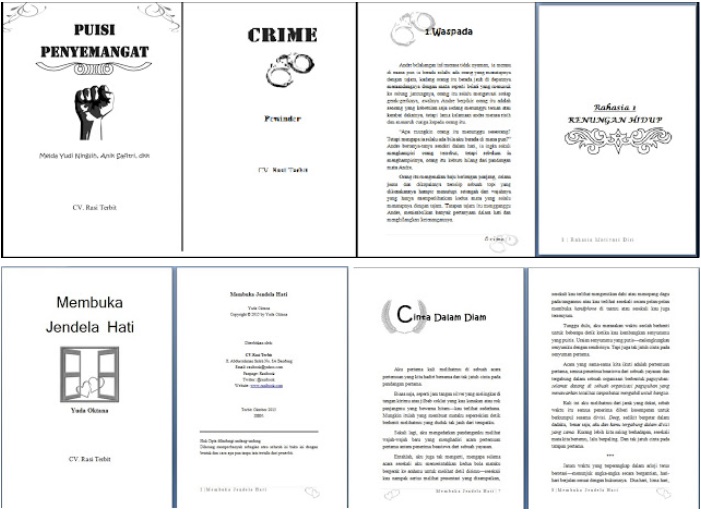 Detail Template Layout Buku Nomer 21