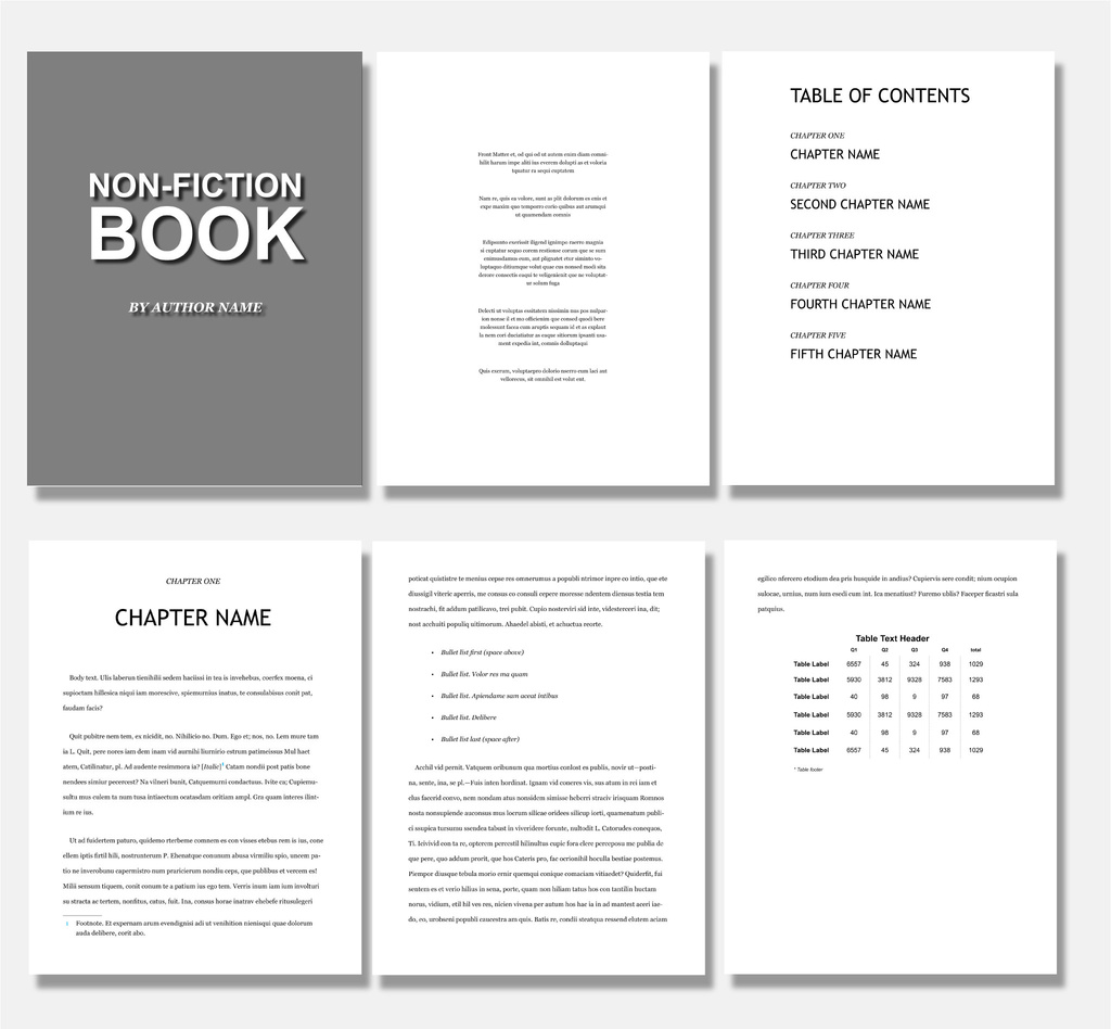 Detail Template Layout Buku Nomer 4