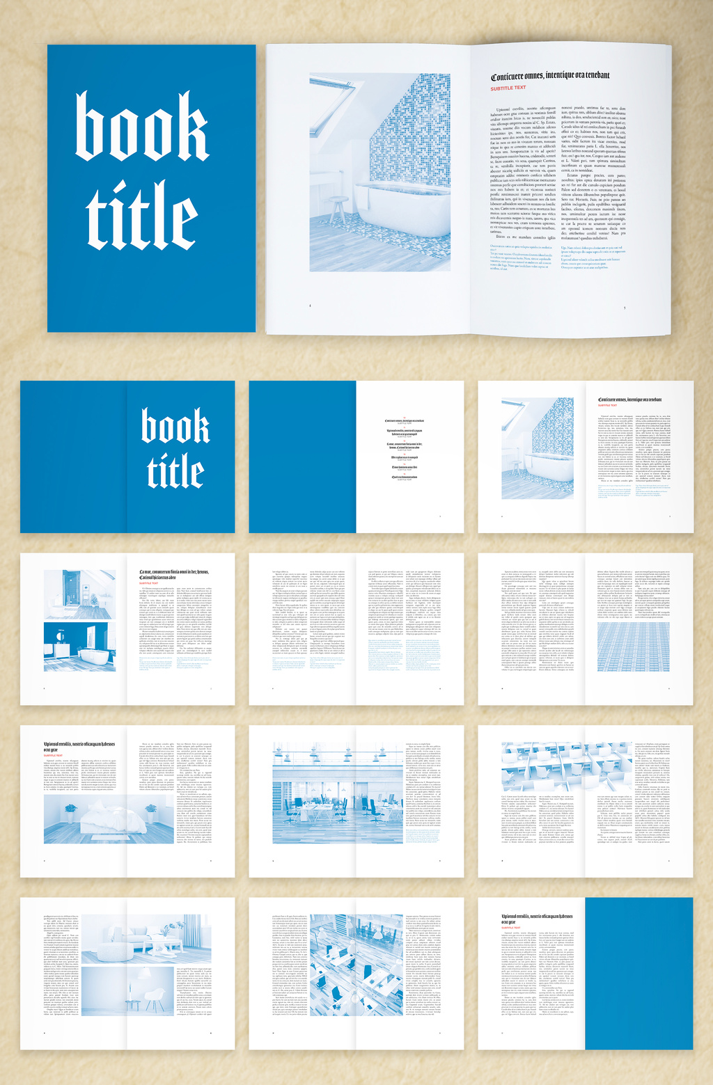 Detail Template Layout Buku Word Koleksi Nomer 13