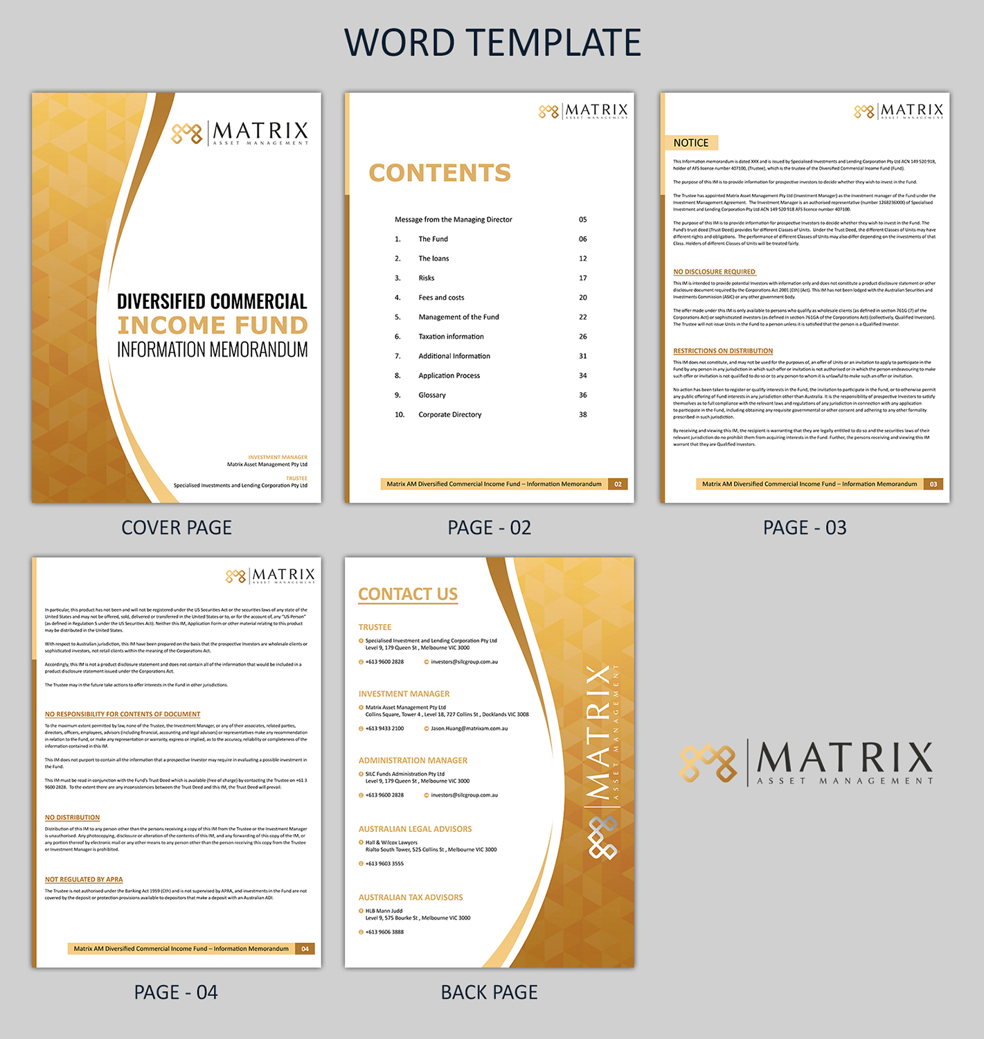 Detail Template Layout Word Nomer 40