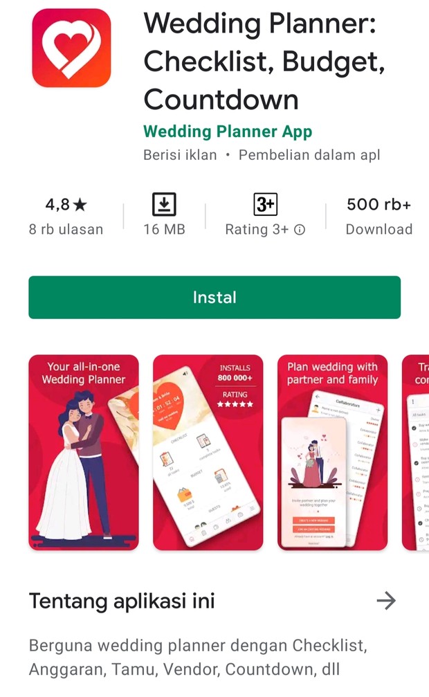 Detail Template List Persiapan Pernikahan Koleksi Nomer 36 Detail Template List Persiapan Pernikahan Koleksi Nomer 36