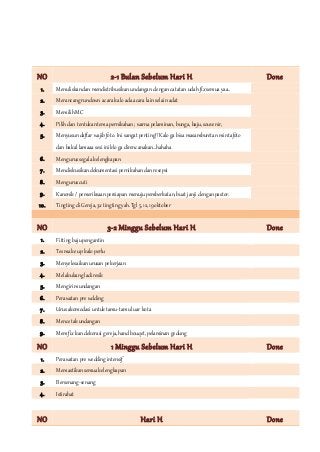 Detail Template List Persiapan Pernikahan Nomer 7