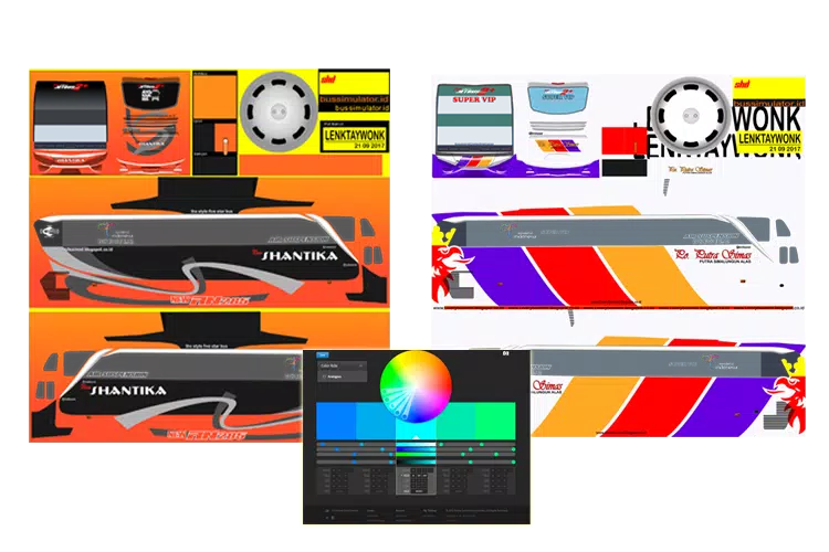 Detail Template Livery Bussid Nomer 12