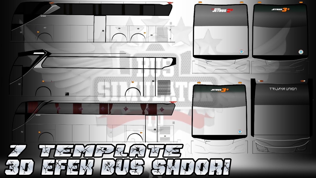 Detail Template Livery Bussid Shd Nomer 27