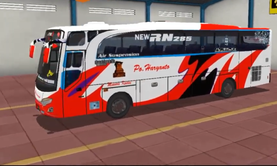 Detail Template Livery Bussid Shd Nomer 51