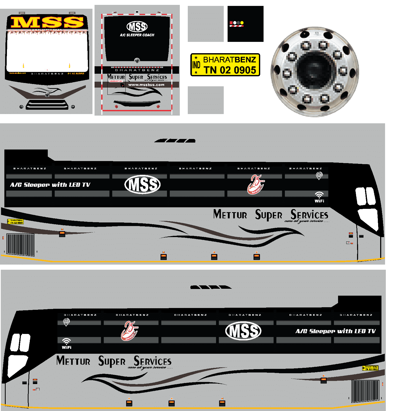 Detail Template Livery For Jetbus Shd Nomer 34