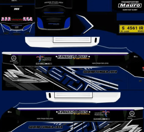 Detail Template Livery For Jetbus Shd Nomer 44