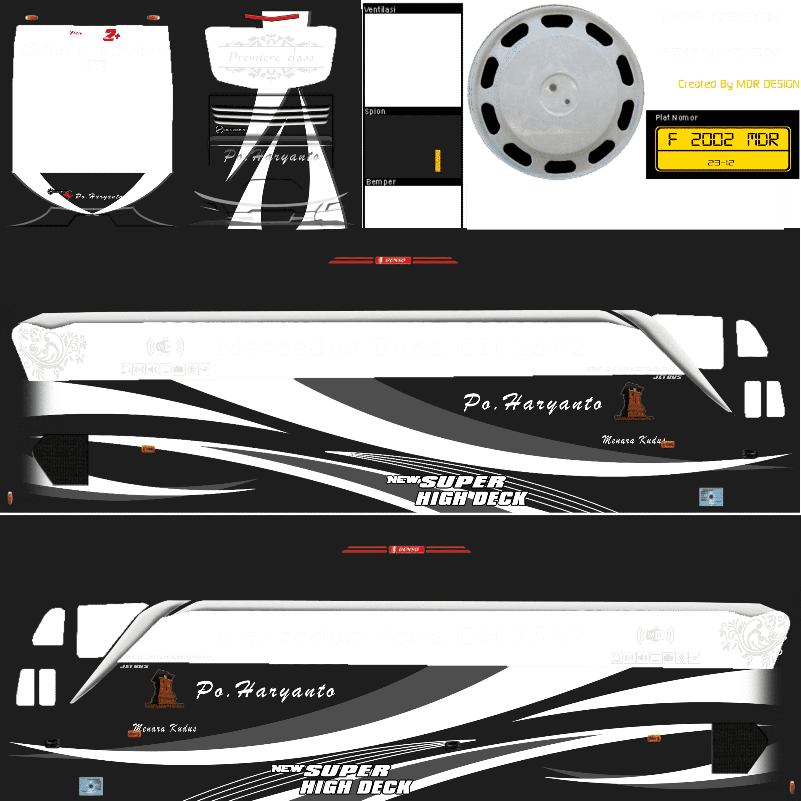 Detail Template Livery For Jetbus Shd Nomer 9