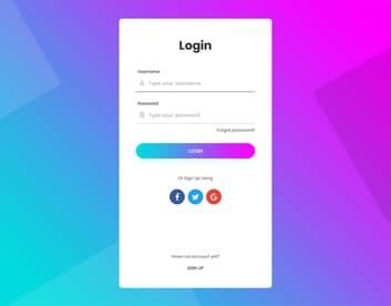 Detail Template Login Bootstrap 4 Nomer 30