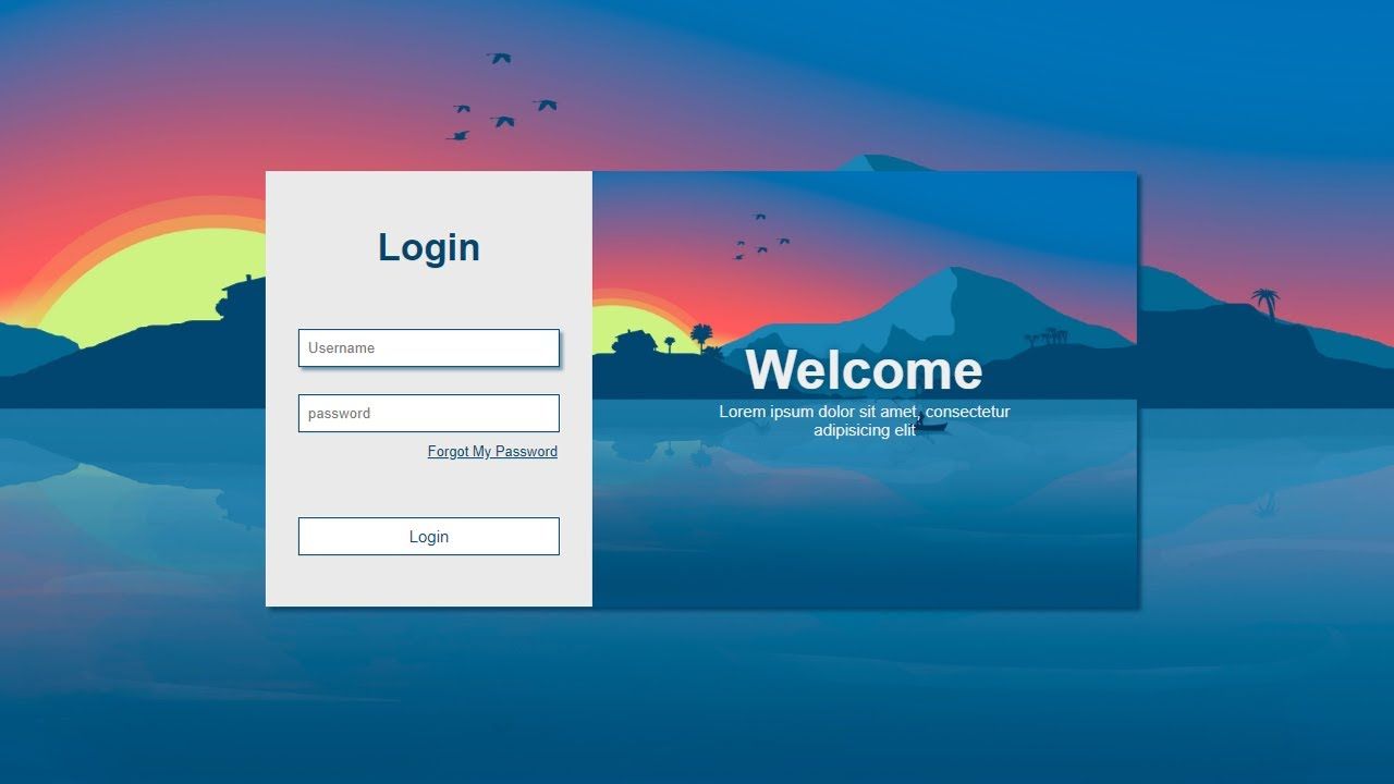 Detail Template Login Html Css Nomer 17