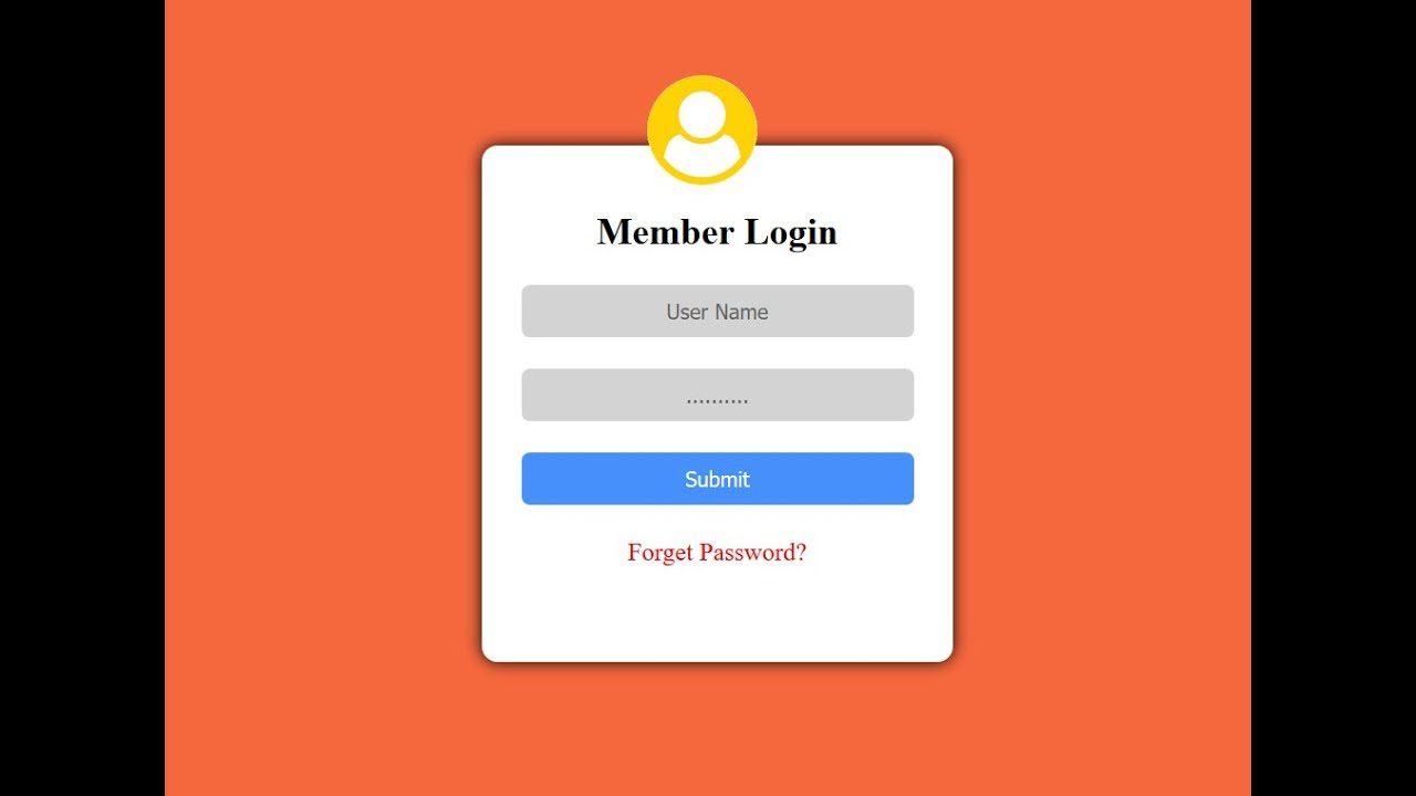 Detail Template Login Html Css Nomer 24