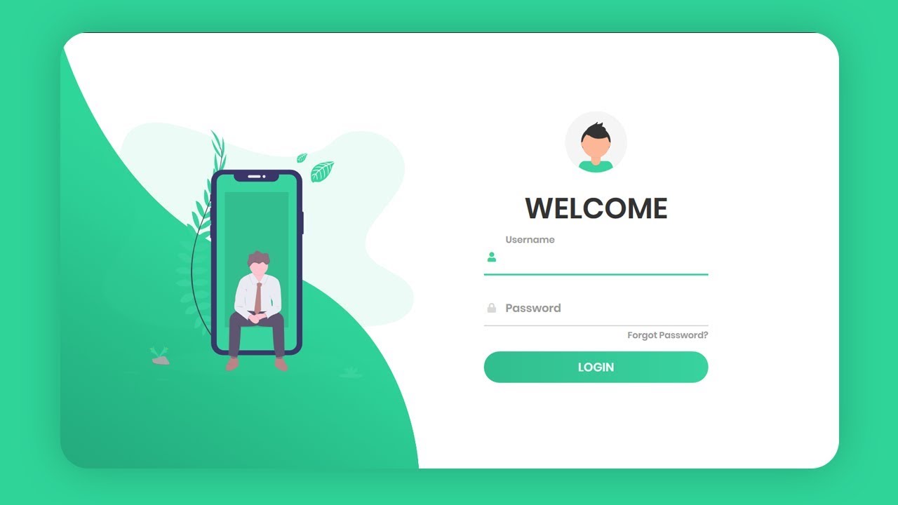 Detail Template Login Html Css Nomer 4