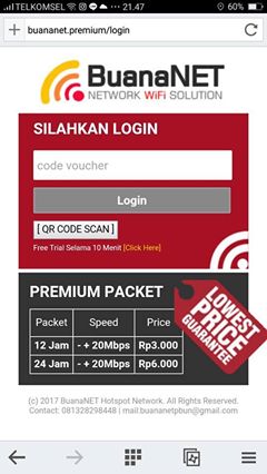 Detail Template Login Mikhmon Nomer 12